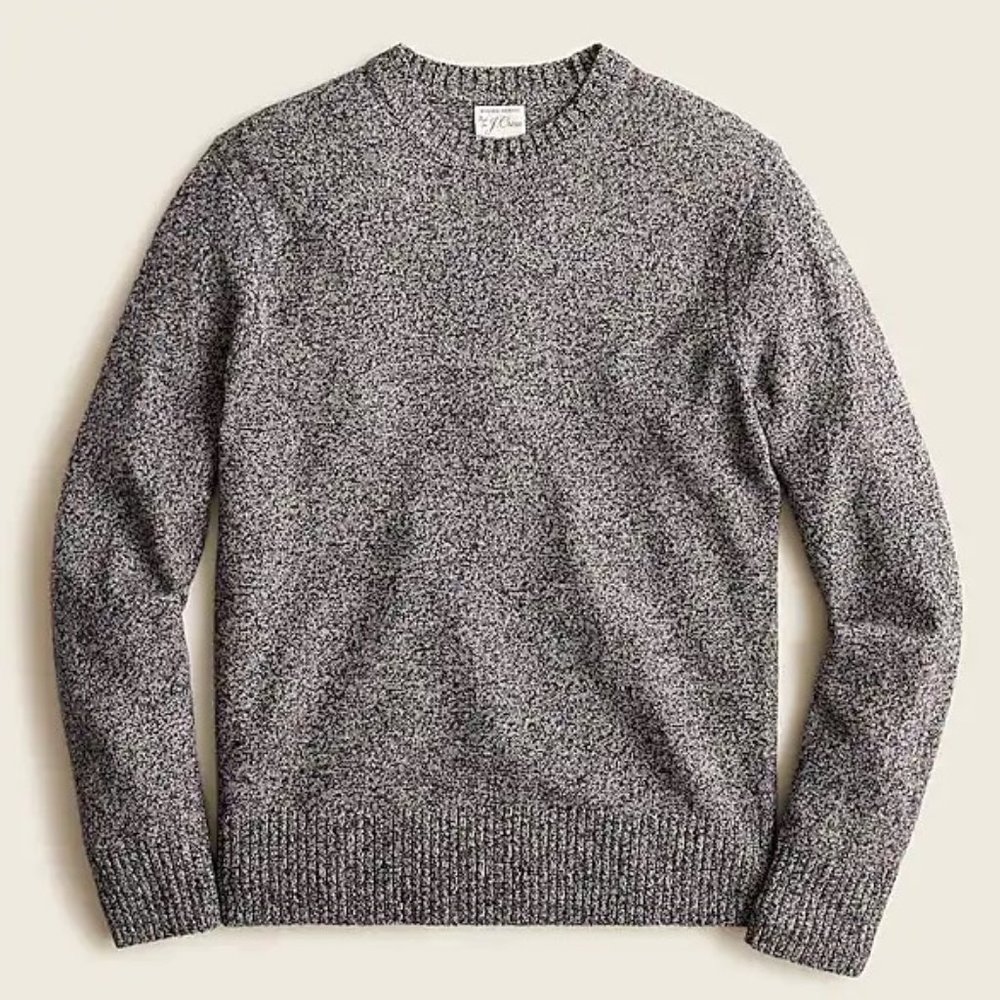 J. Crew Marled rugged merino wool sweater Tall XL